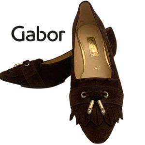 Gabor Women's Suede Closed Toe Pumps